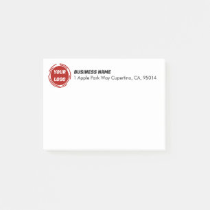 Firmenlogo CUSTOM 4"x3" Post-it Klebezettel