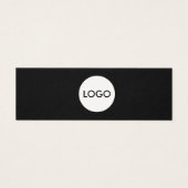 Firmenlogo dank Einsteckkarte (Vorderseite)