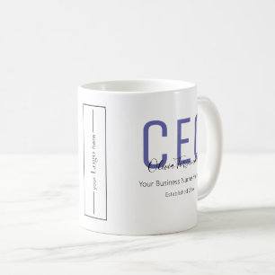 Firmenlogo des CEO Kaffeetasse