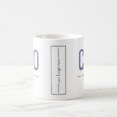Firmenlogo des CEO Kaffeetasse (Mittel)