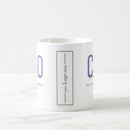 Firmenlogo des CEO Kaffeetasse (Mittel)