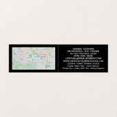 Firmenlogo, Dog Trainer im Detail Visitenkarten (Innenseite Aufgefaltet)