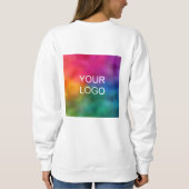 Firmenlogo - Doppel-Side-Basic Sweatshirt (Rückseite)