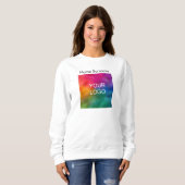 Firmenlogo - Doppel-Side-Basic Sweatshirt (Vorne ganz)
