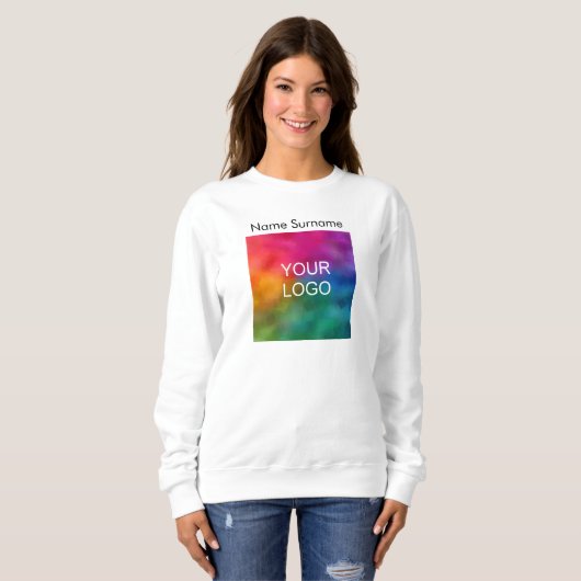 Firmenlogo - Doppel-Side-Basic Sweatshirt (Vorne ganz)