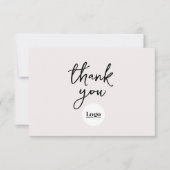 Firmenlogo ECKU Dankeschön-Karte Dankeskarte (Vorderseite)