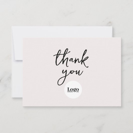 Firmenlogo ECKU Dankeschön-Karte Dankeskarte (Vorderseite)