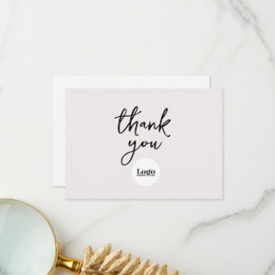 Firmenlogo ECKU Dankeschön-Karte Dankeskarte