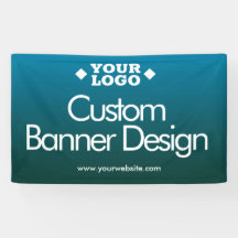 Firmenlogo - Eigener Vinyl-Banner