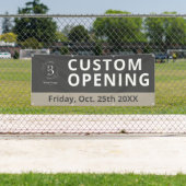 Firmenlogo Eigenes Öffnen von Außenbannern Banner (Insitu)