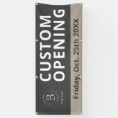 Firmenlogo Eigenes Öffnen von Außenbannern Banner (Vertikal)