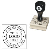 Firmenlogo Einfach Elegant Gummistempel (Stempel)