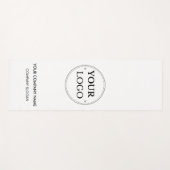 Firmenlogo Einfach modern Yogamatte (Vorderseite (Horizontal))