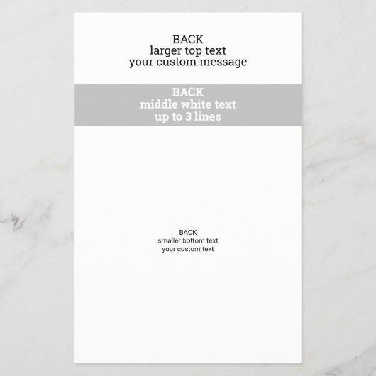 Firmenlogo Einfache moderne 3-Foto-Werbung Flyer (Hinten)