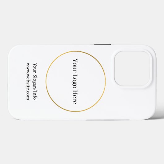 Firmenlogo Elegantes Geschäftsmodell Case-Mate iPhone Hülle (Rückseite (Horizontal))