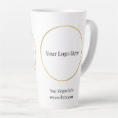 Firmenlogo Elegantes Geschäftsmodell Milchtasse (Rechte Ecke)