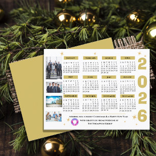 Firmenlogo Feiertagspostkarte