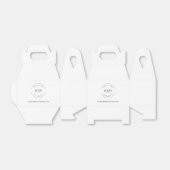 Firmenlogo - Firmenevent Geschenkschachtel (Ungefaltet)