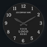 Firmenlogo Firmenname Firmenmarke Promo Große Wanduhr<br><div class="desc">Wall Uhren mit Firmenlogo machen einzigartige Werbegeschenke für Unternehmen. Personalisieren Sie Ihre Bestellung mit Ihrem Firmennamen und Logo. Die Logouhren sind auch ein großes Dankeschön an die Mitarbeiter.</div>