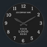 Firmenlogo Firmenname Firmenmarke Promo Große Wanduhr<br><div class="desc">Wall Uhren mit Firmenlogo machen einzigartige Werbegeschenke für Unternehmen. Personalisieren Sie Ihre Bestellung mit Ihrem Firmennamen und Logo. Die Logouhren sind auch ein großes Dankeschön an die Mitarbeiter.</div>