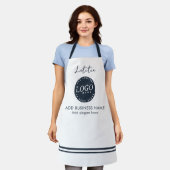 Firmenlogo Florist Mitarbeiter hinzufügen Schürze (Getragen)