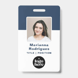 Firmenlogo Foto Benutzerdefinierte Mitarbeiter-ID Ausweis