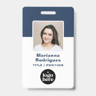 Firmenlogo Foto Benutzerdefinierte Mitarbeiter-ID Ausweis