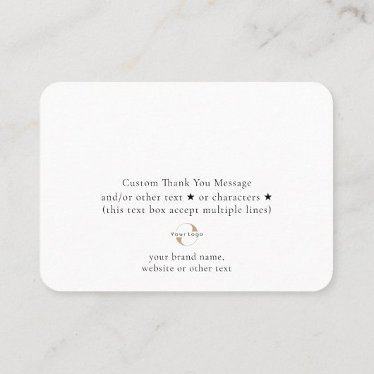 Firmenlogo, Foto und Begrüßung von White Kraft Hol Visitenkarte (Rückseite)