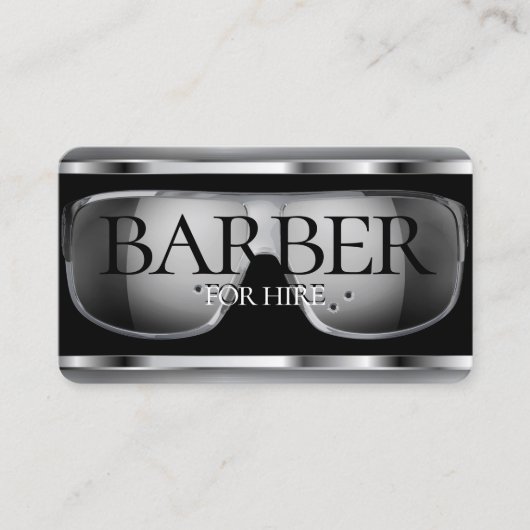 Firmenlogo / Friseur Visitenkarte (Vorderseite)