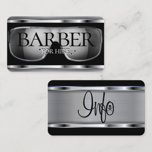 Firmenlogo / Friseur Visitenkarte (Vorne/Hinten)