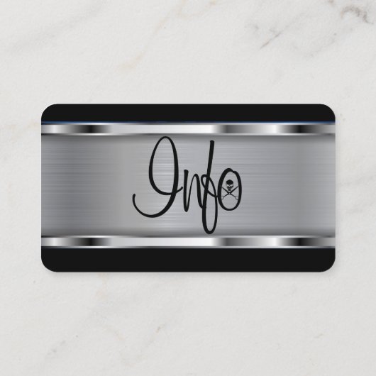 Firmenlogo / Friseur Visitenkarte (Rückseite)