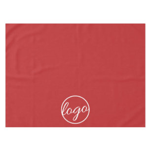 Firmenlogo für Custom Trade Show Classic Red Tischdecke