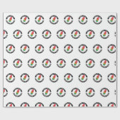 Firmenlogo für jedes Firmenjahr Geschenkpapier (Flach)