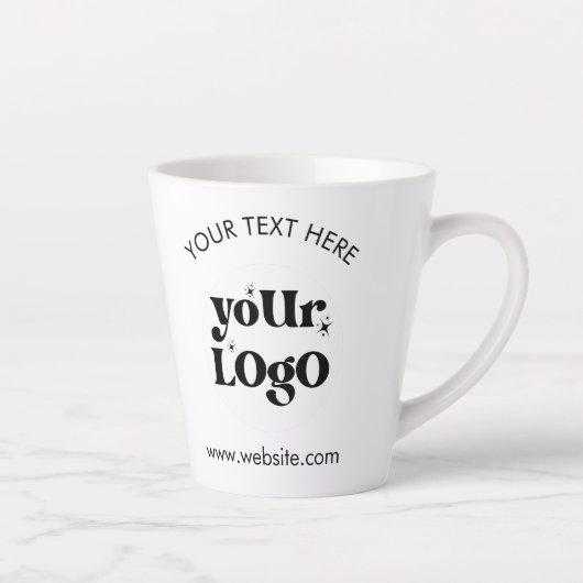 Firmenlogo für kundenspezifische Markenbezeichnung Milchtasse (Rechts)