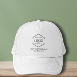 Firmenlogo für Minimalistische Mitarbeiter Truckerkappe<br><div class="desc">Minimalistisches Mitarbeiterteam Unternehmen Firmenlogo Trucker Hat</div>