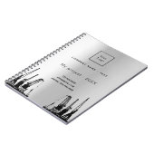 Firmenlogo für Silberbaukrane Notizblock (Linke Seite)