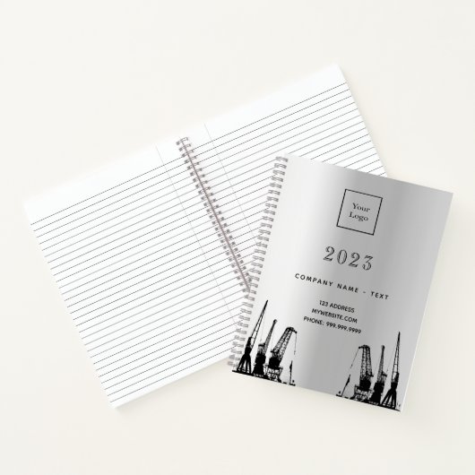 Firmenlogo für Silberkrane 2025 Notizblock (Innenseite)