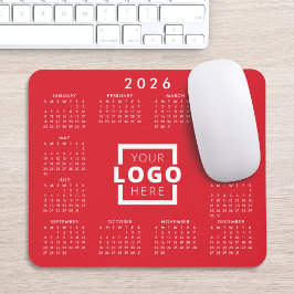 Firmenlogo für Unternehmen 2022 - Kalender Mousepad