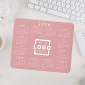 Firmenlogo für Unternehmen 2022 - Kalender Mousepad