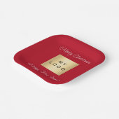 Firmenlogo für Weihnachtskaffee Bar Pappteller (Gewinkelt)