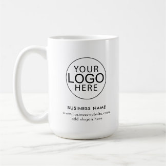 Firmenlogo für Werbeartikel hinzufügen Kaffeetasse