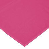 Firmenlogo Fuschia Hot Pink auf der Custom Trade S Tischdecke (Schrägansicht)