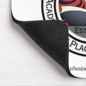 Firmenlogo-Geschäft Mousepad (Ecke)