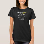 Firmenlogo Geschäft T-Shirt (Vorderseite)