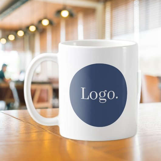 Firmenlogo Geschäftlich Gebrandet Werbeartikel Kaffeetasse