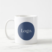 Firmenlogo Geschäftlich Gebrandet Werbeartikel Kaffeetasse (Links)