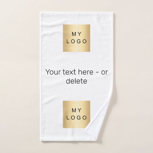 Firmenlogo, geschäftliche Markenfarbe Handtuch (Handtuch)