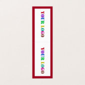 Firmenlogo Geschäftskarte Benutzerdefinierte Farbe Visitenkarten (Außenseite Aufgefaltet)