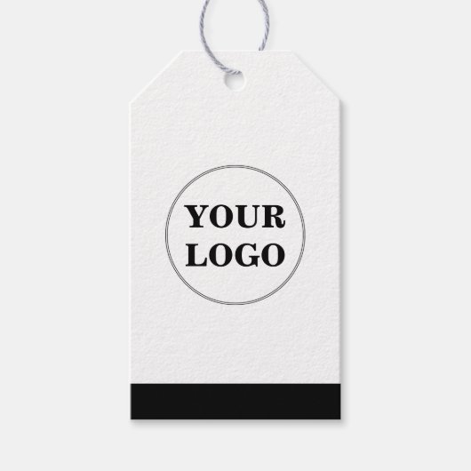 Firmenlogo Geschenkanhänger (Vorderseite)