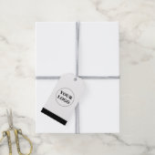 Firmenlogo Geschenkanhänger (Mit Garn)